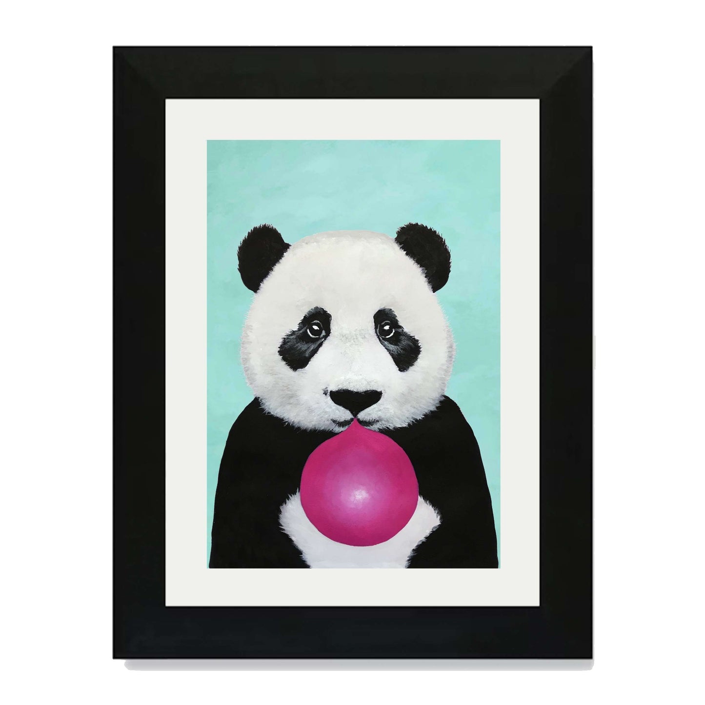 PANDA WITH BUBBLEGUM | PRINT