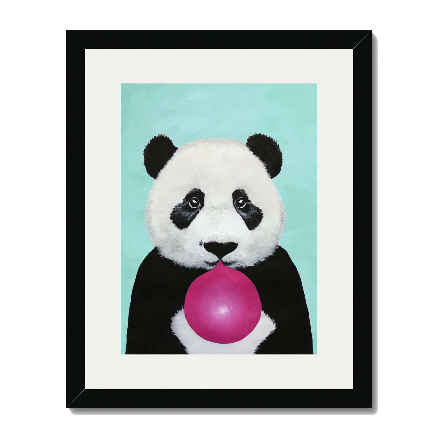 PANDA WITH BUBBLEGUM | PRINT