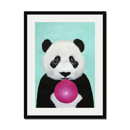 PANDA WITH BUBBLEGUM | PRINT