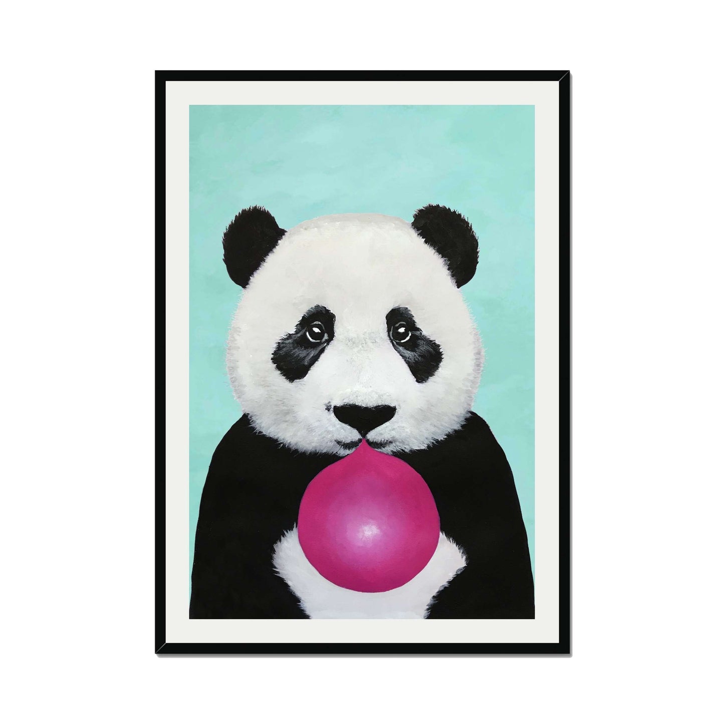 PANDA WITH BUBBLEGUM | PRINT