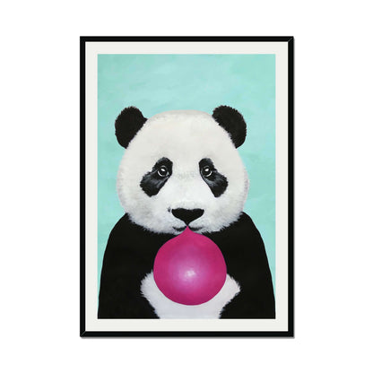 PANDA WITH BUBBLEGUM | PRINT