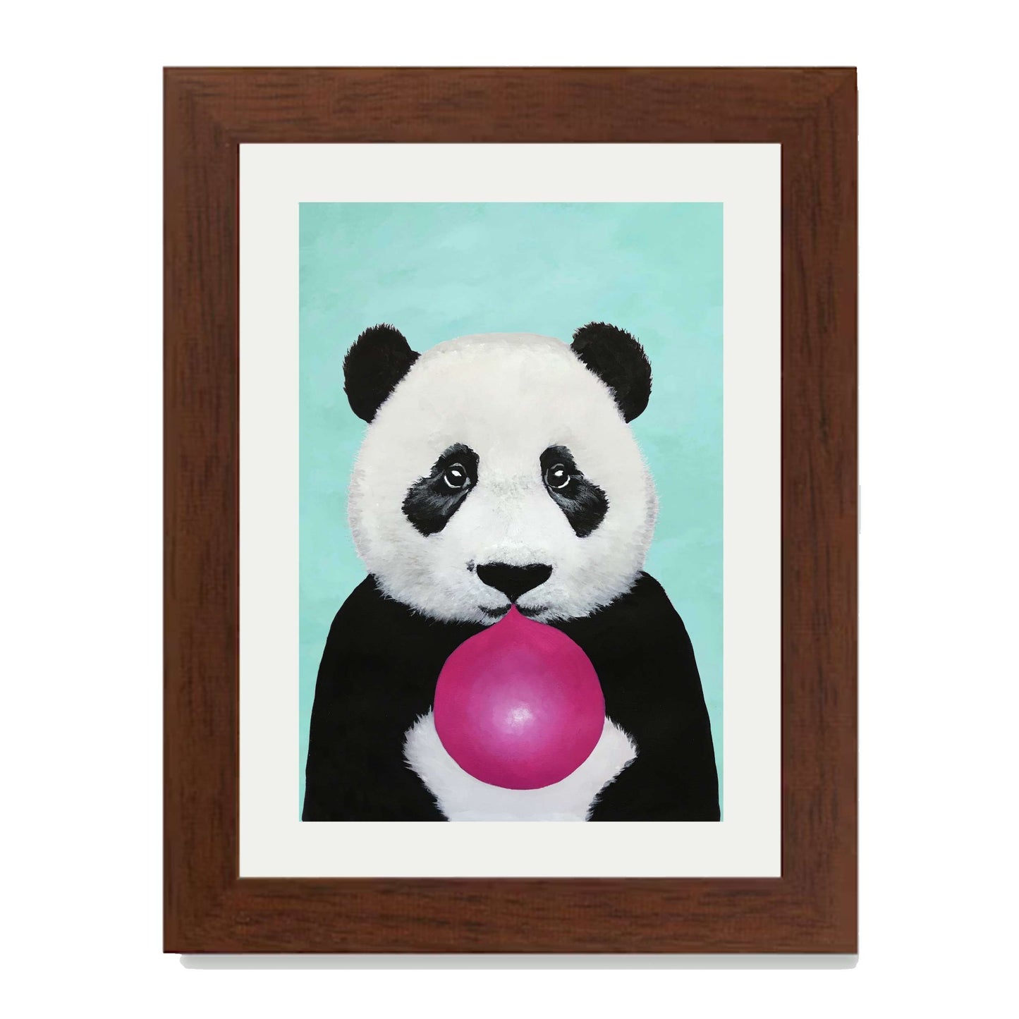 PANDA WITH BUBBLEGUM | PRINT