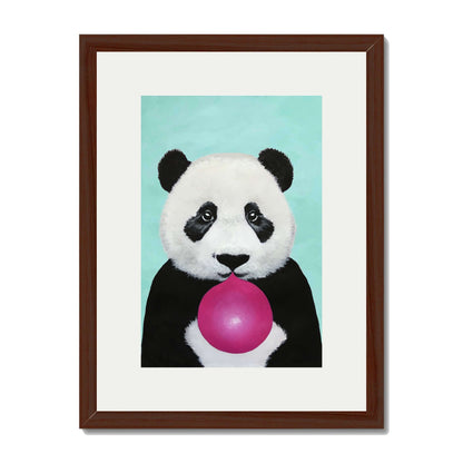 PANDA WITH BUBBLEGUM | PRINT