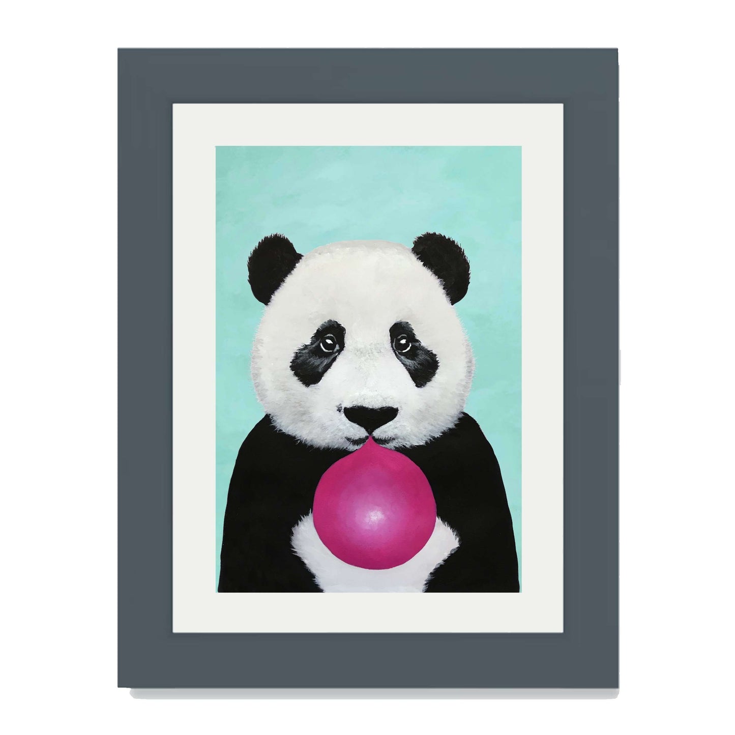 PANDA WITH BUBBLEGUM | PRINT