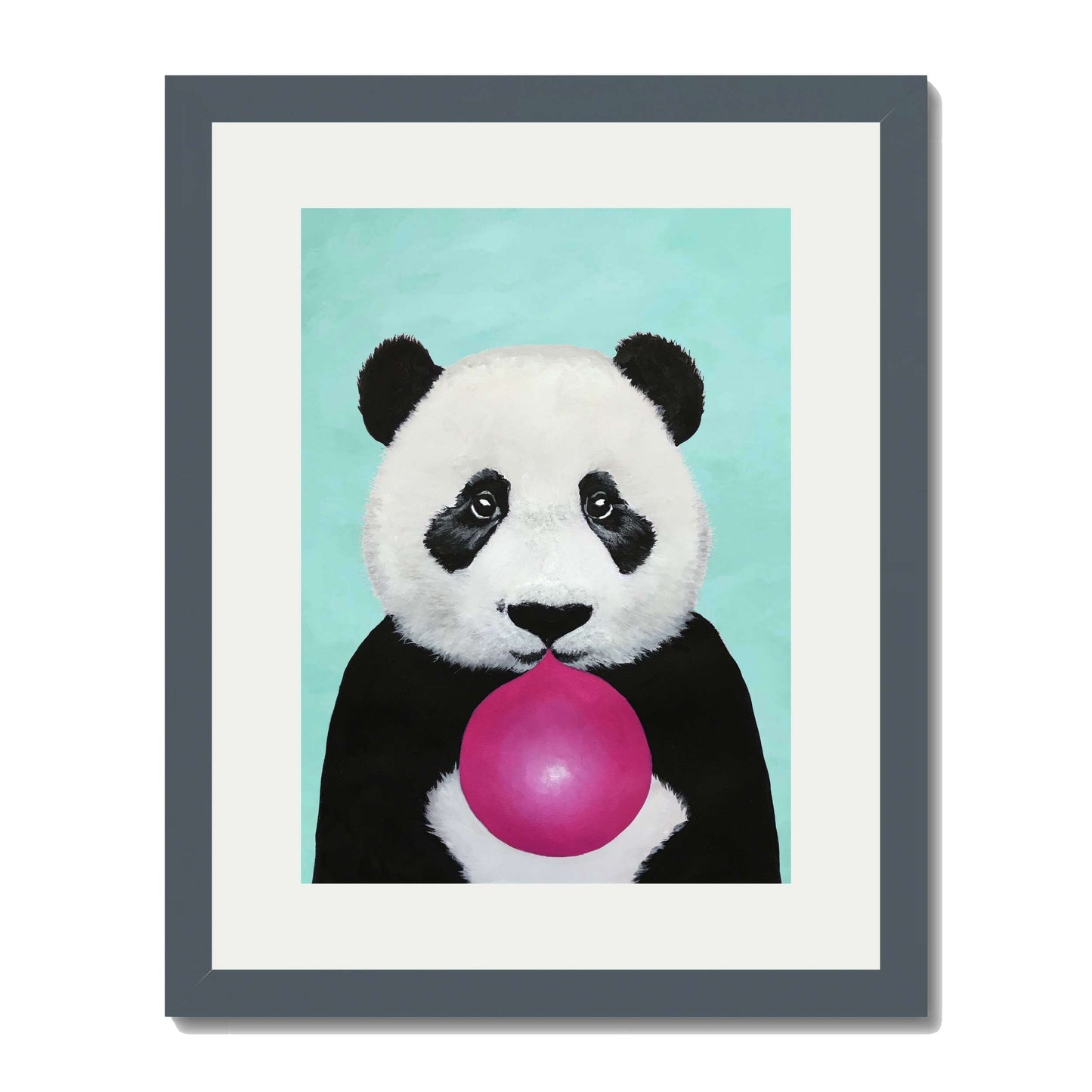 PANDA WITH BUBBLEGUM | PRINT