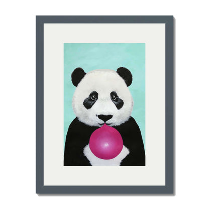 PANDA WITH BUBBLEGUM | PRINT