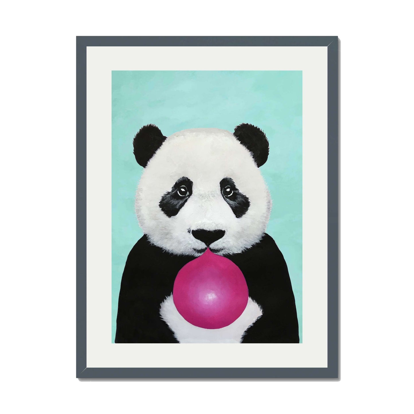 PANDA WITH BUBBLEGUM | PRINT