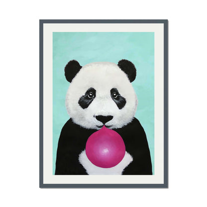 PANDA WITH BUBBLEGUM | PRINT