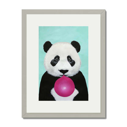 PANDA WITH BUBBLEGUM | PRINT