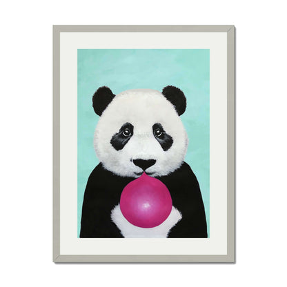 PANDA WITH BUBBLEGUM | PRINT