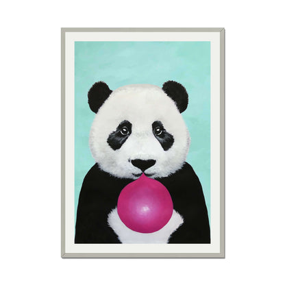 PANDA WITH BUBBLEGUM | PRINT