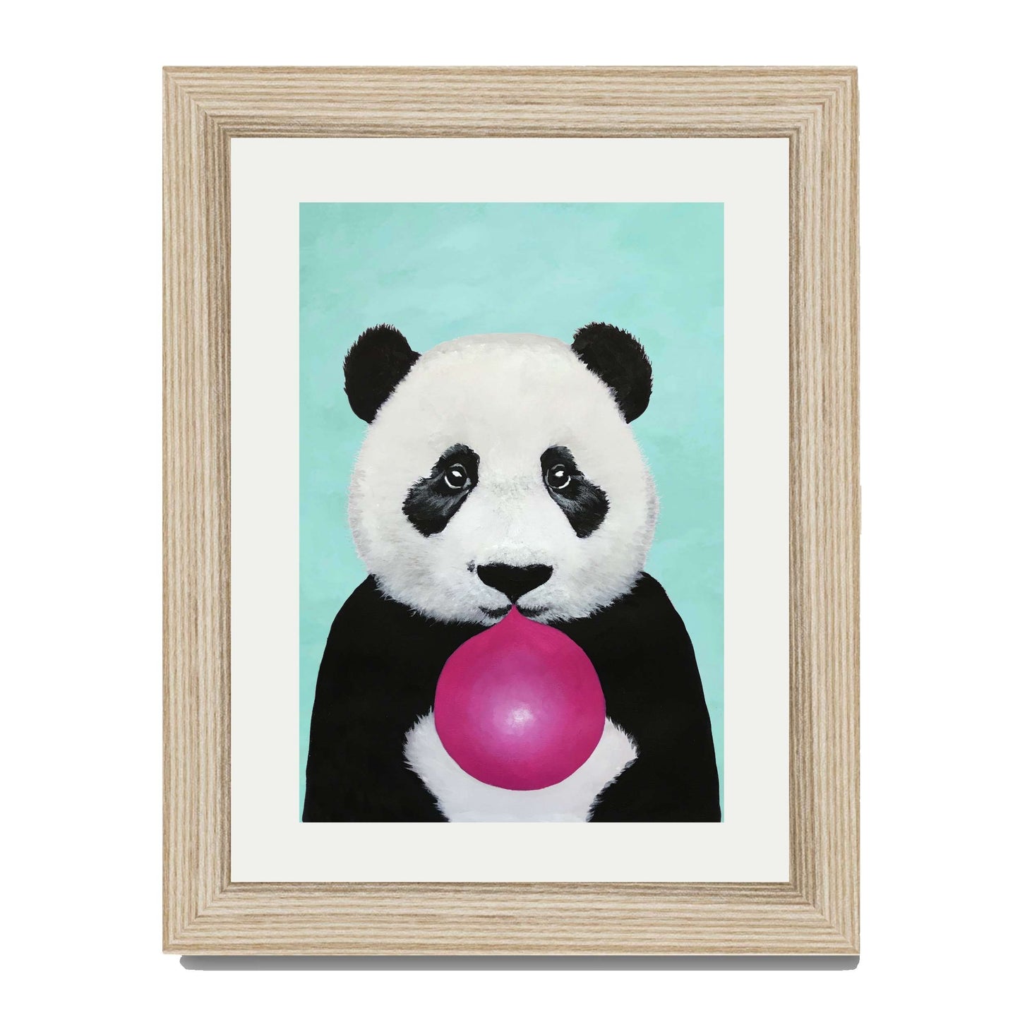 PANDA WITH BUBBLEGUM | PRINT