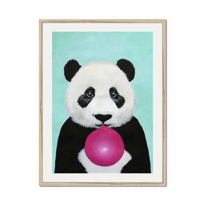 PANDA WITH BUBBLEGUM | PRINT