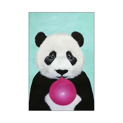 PANDA WITH BUBBLEGUM | PRINT