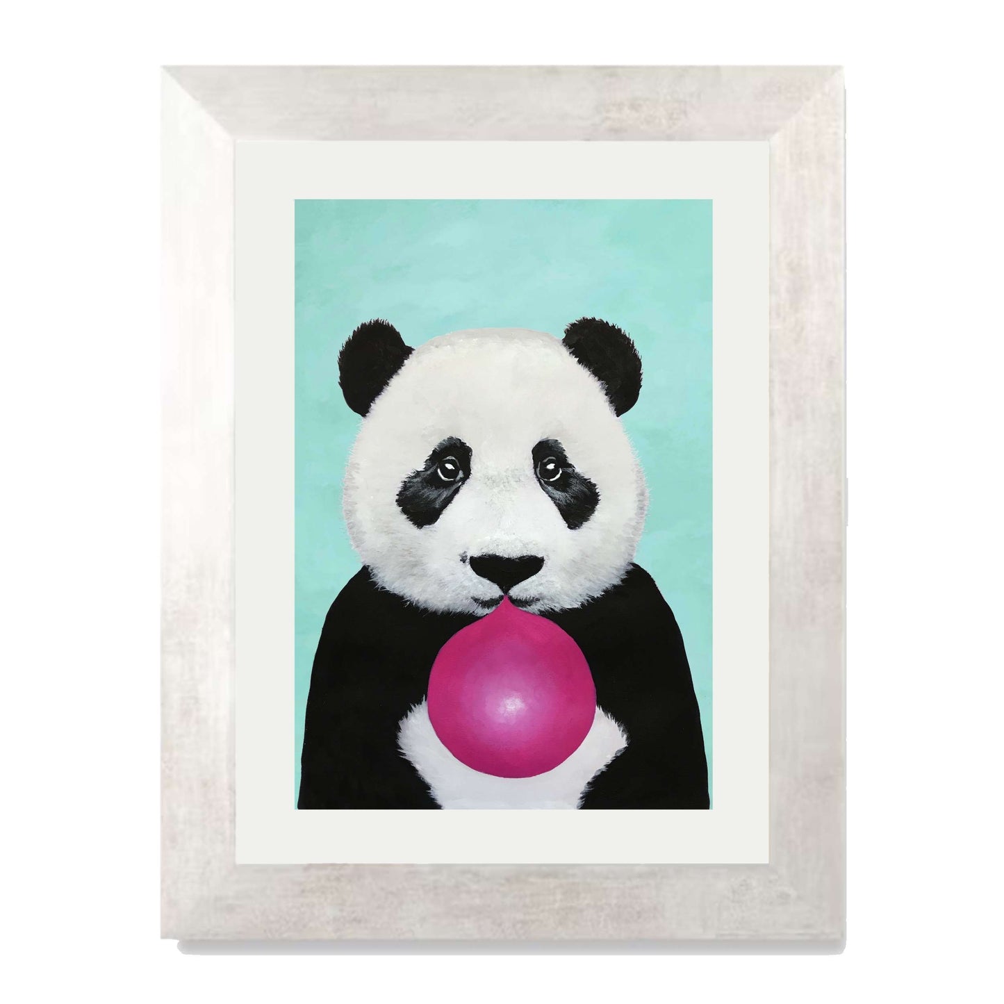 PANDA WITH BUBBLEGUM | PRINT