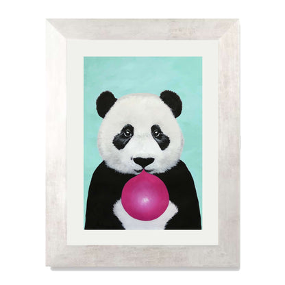 PANDA WITH BUBBLEGUM | PRINT