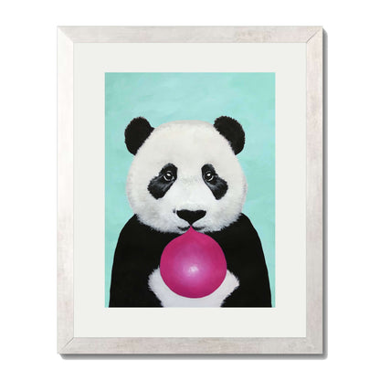 PANDA WITH BUBBLEGUM | PRINT
