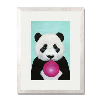 PANDA WITH BUBBLEGUM | PRINT