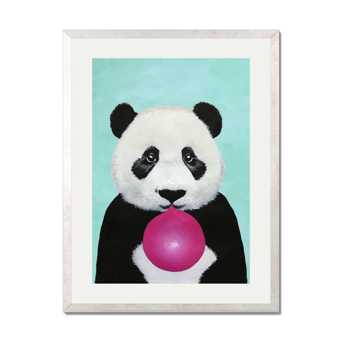 PANDA WITH BUBBLEGUM | PRINT