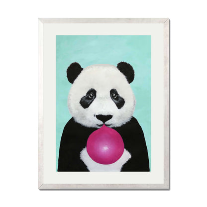 PANDA WITH BUBBLEGUM | PRINT