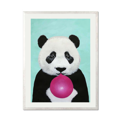 PANDA WITH BUBBLEGUM | PRINT