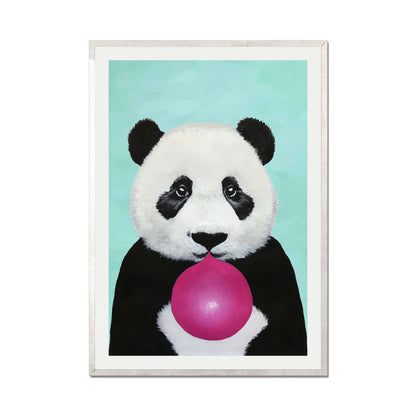 PANDA WITH BUBBLEGUM | PRINT