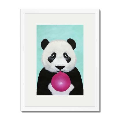 PANDA WITH BUBBLEGUM | PRINT