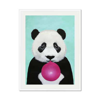PANDA WITH BUBBLEGUM | PRINT