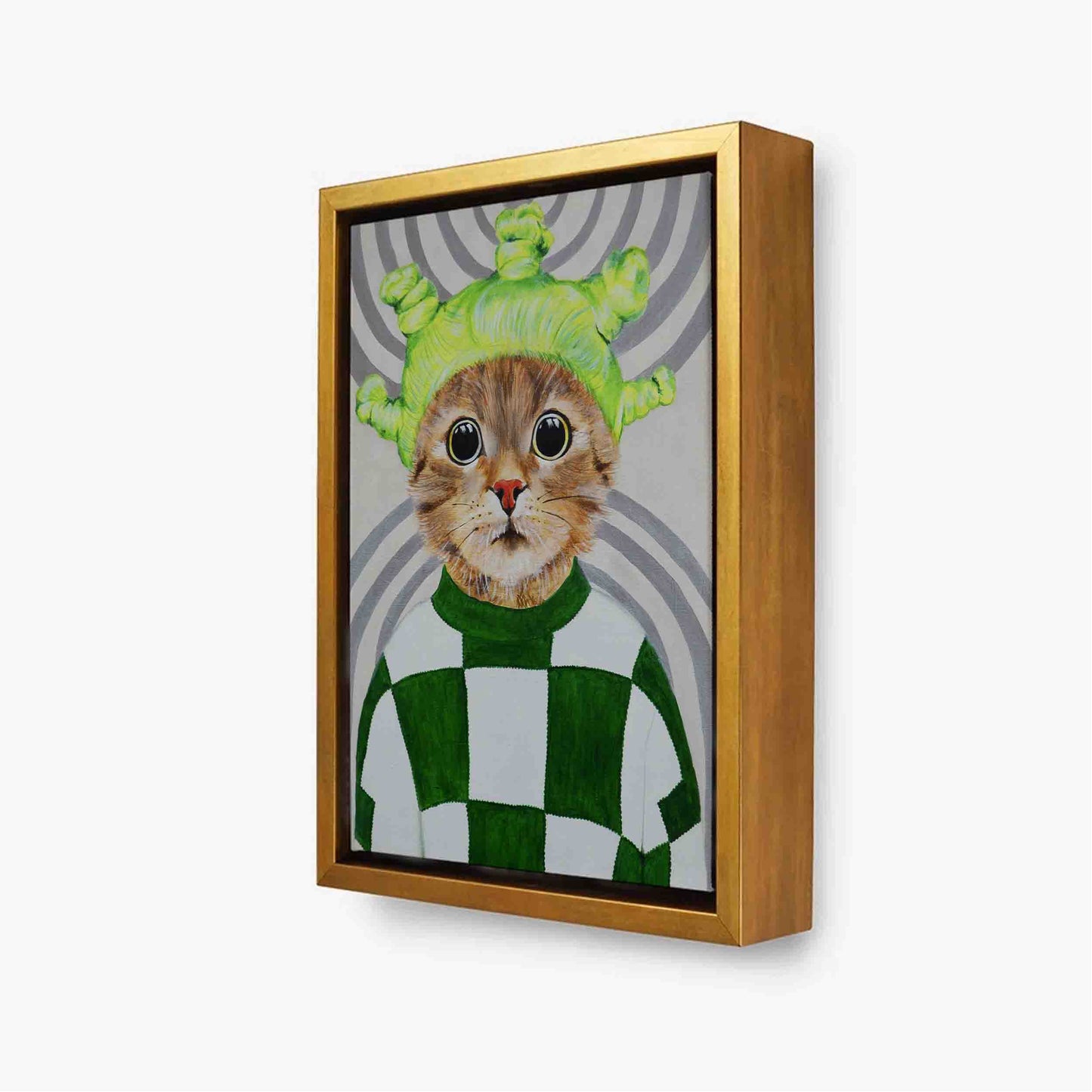 RETRO CAT | CANVAS