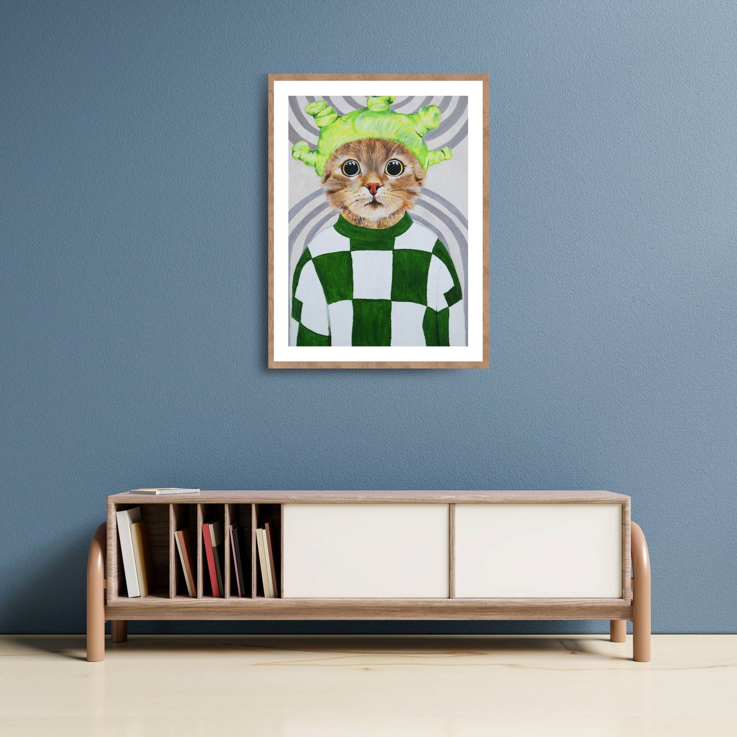 RETRO CAT | PRINT