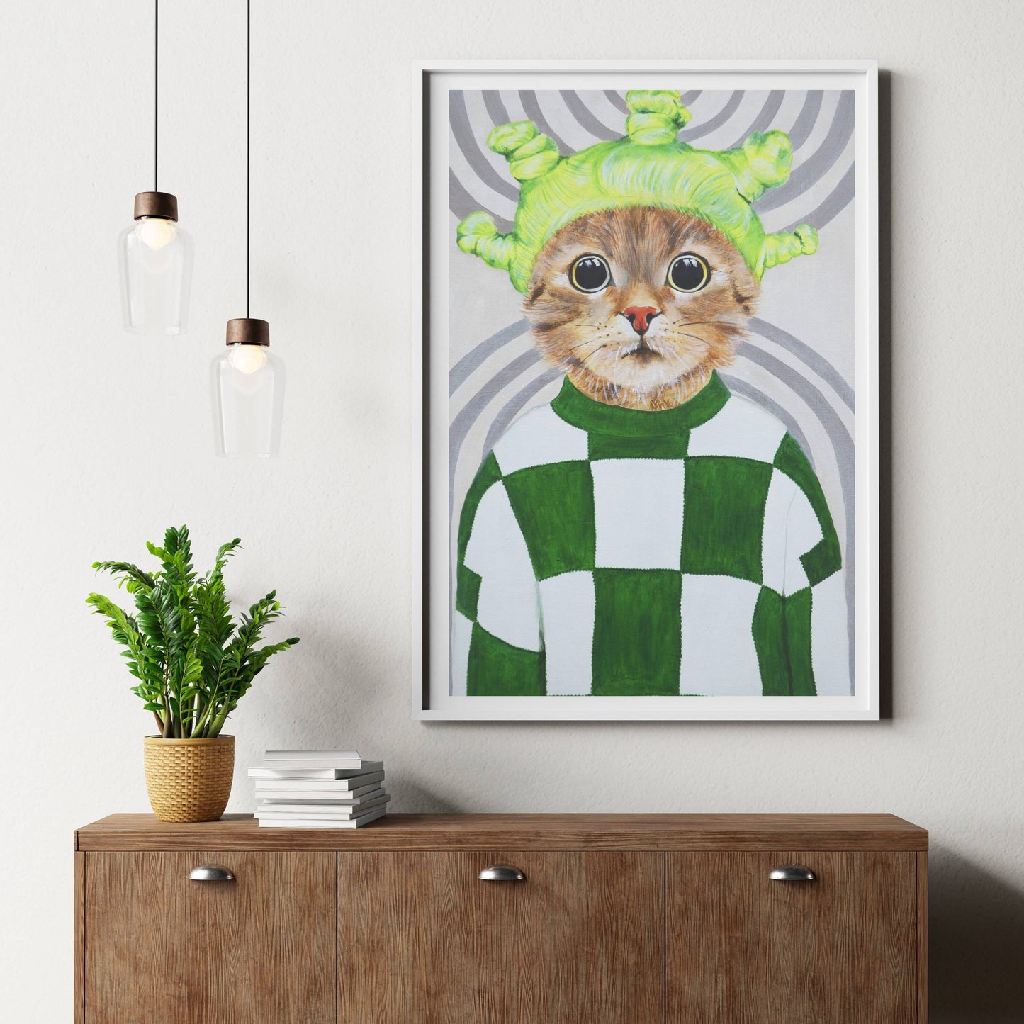 RETRO CAT | PRINT