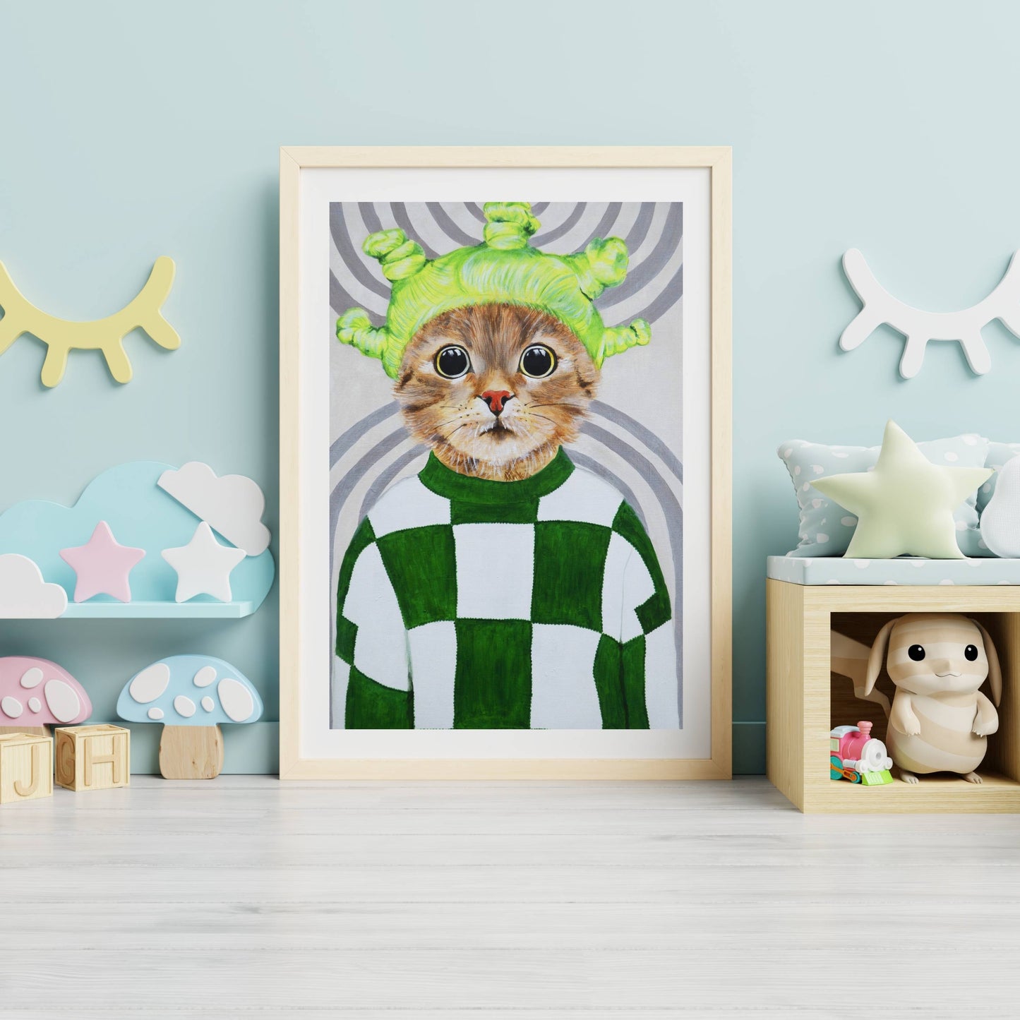 RETRO CAT | PRINT