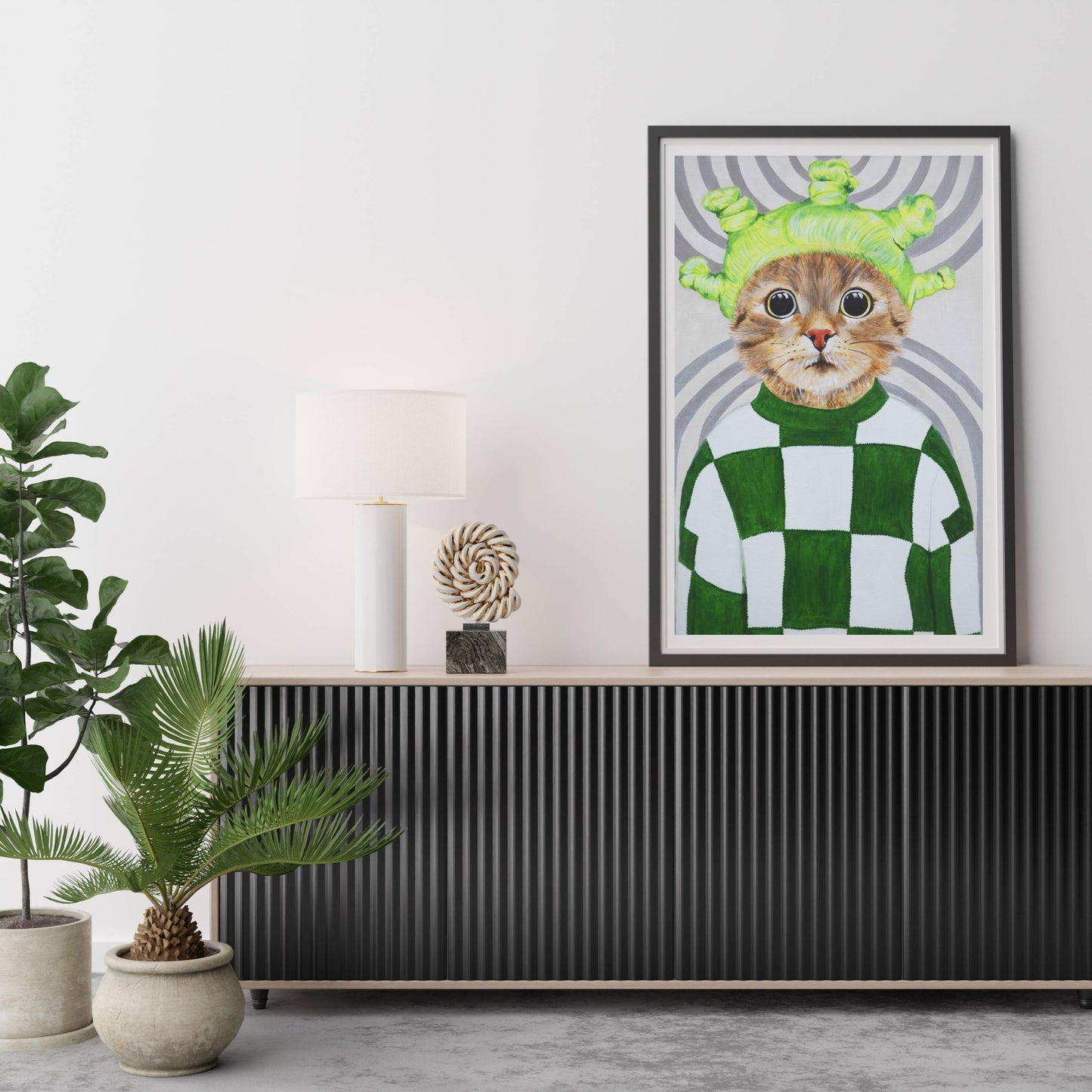 RETRO CAT | PRINT