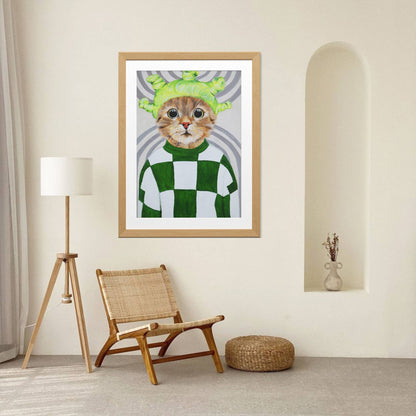 RETRO CAT | PRINT