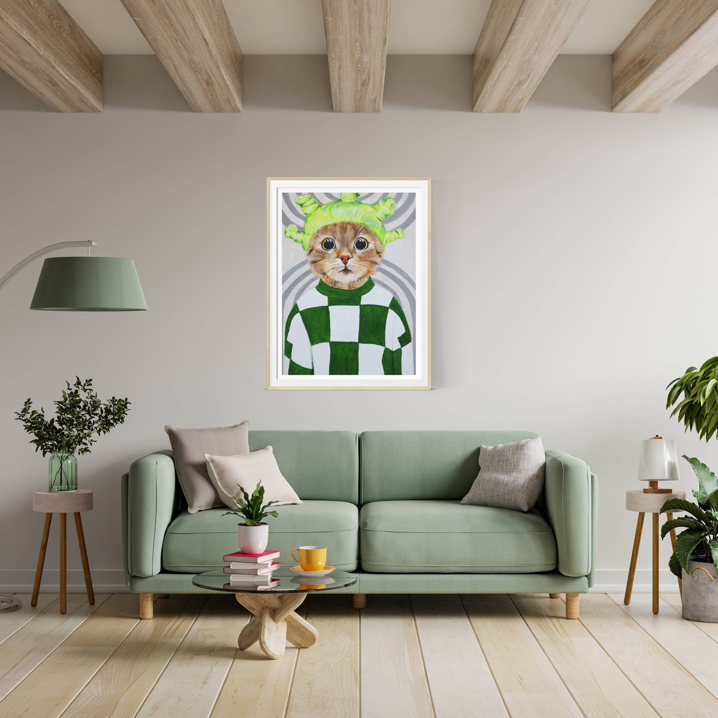 RETRO CAT | PRINT