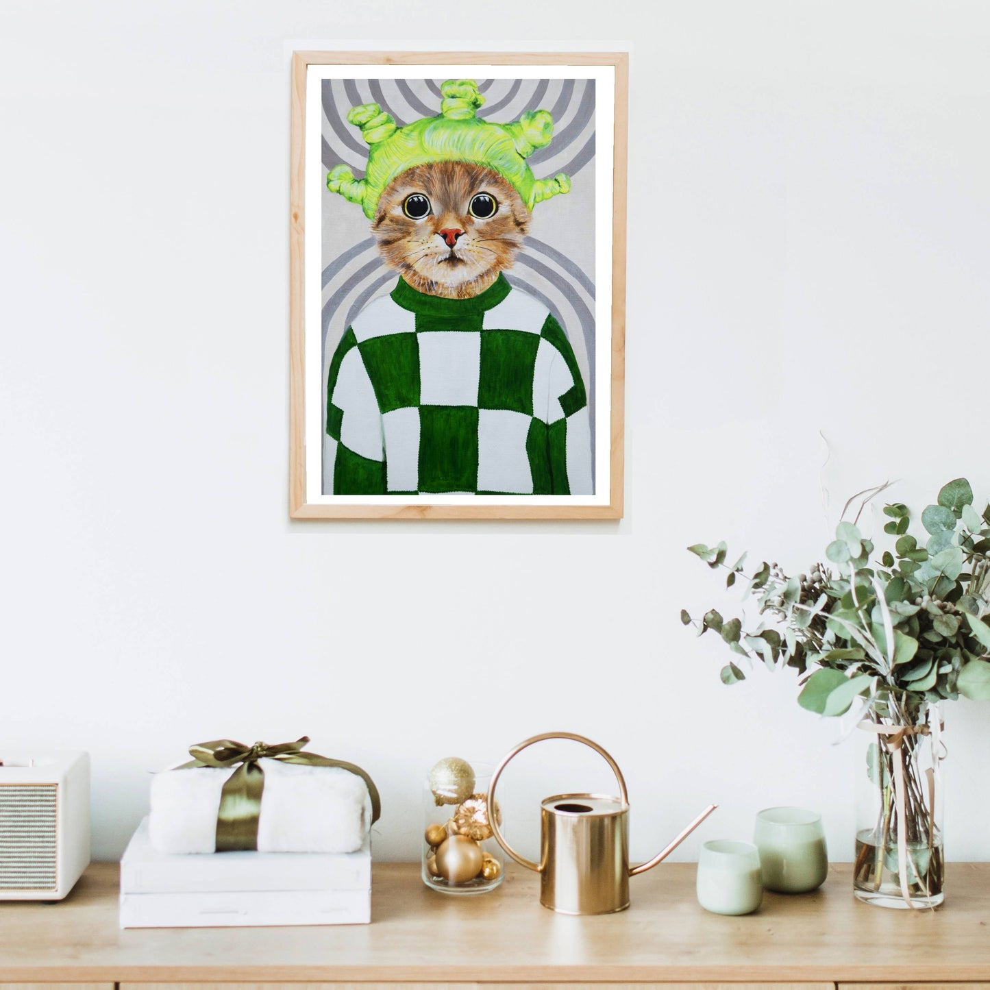 RETRO CAT | PRINT