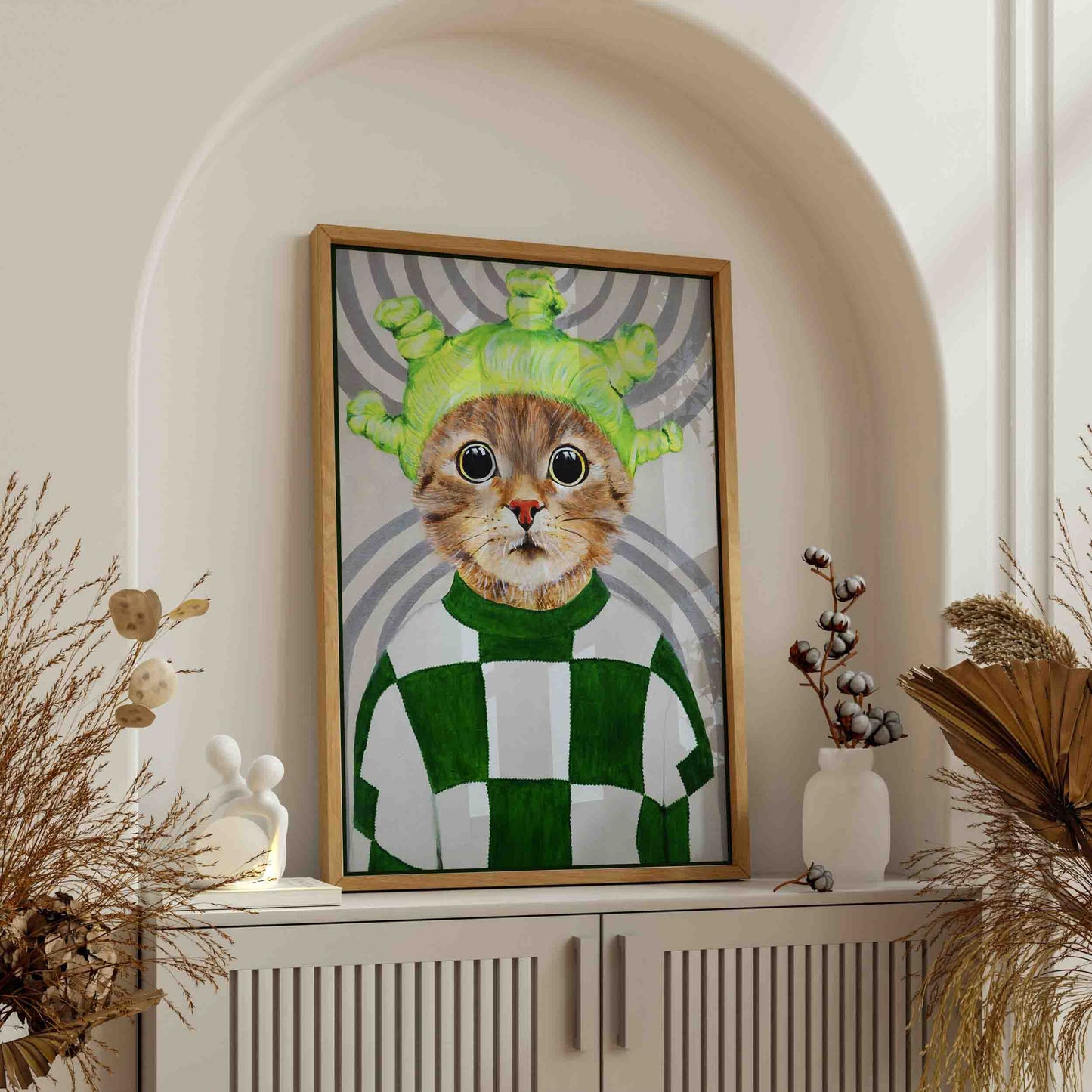RETRO CAT | CANVAS