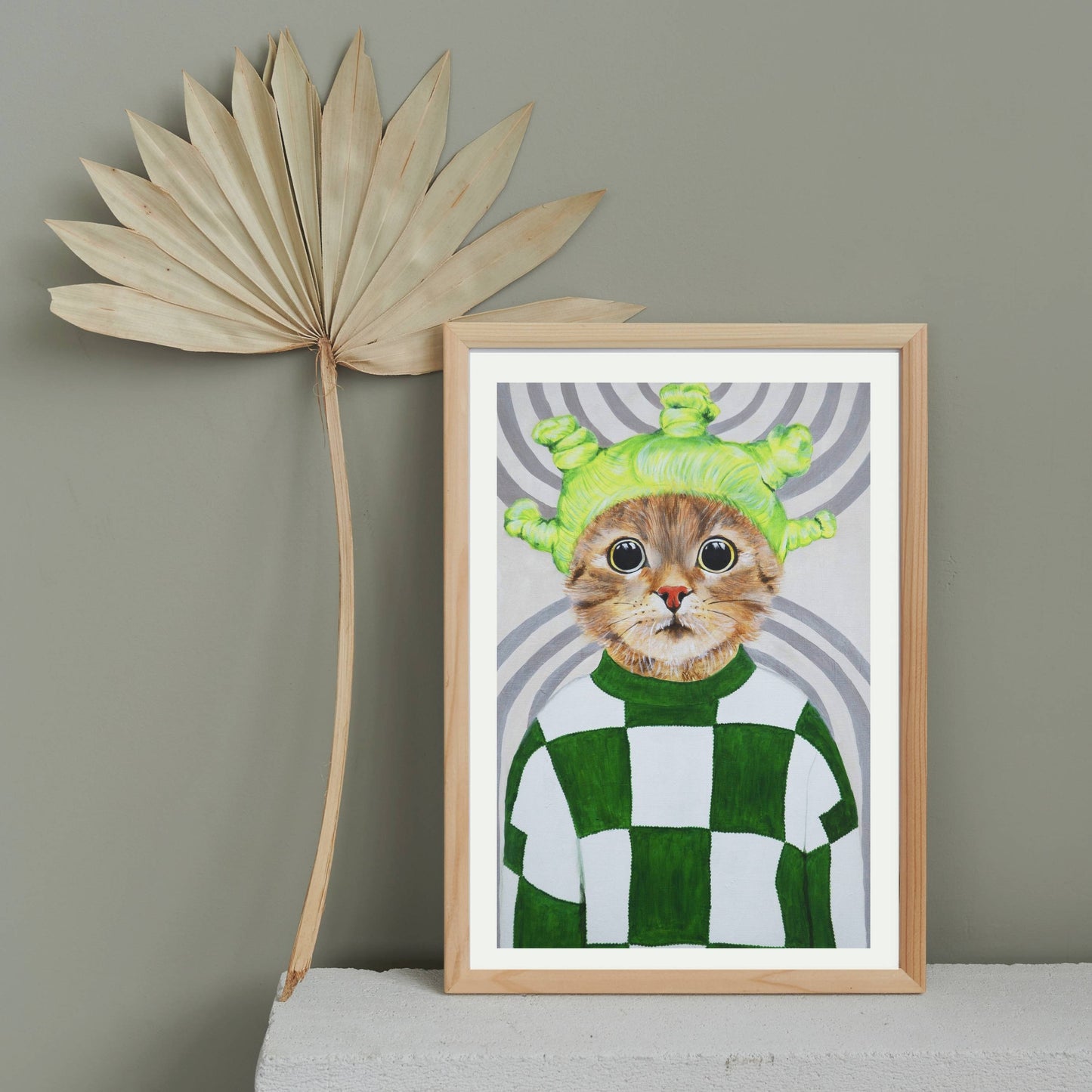 RETRO CAT | PRINT