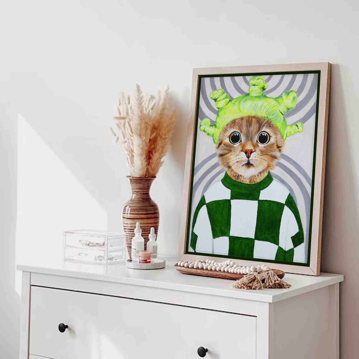 RETRO CAT | CANVAS