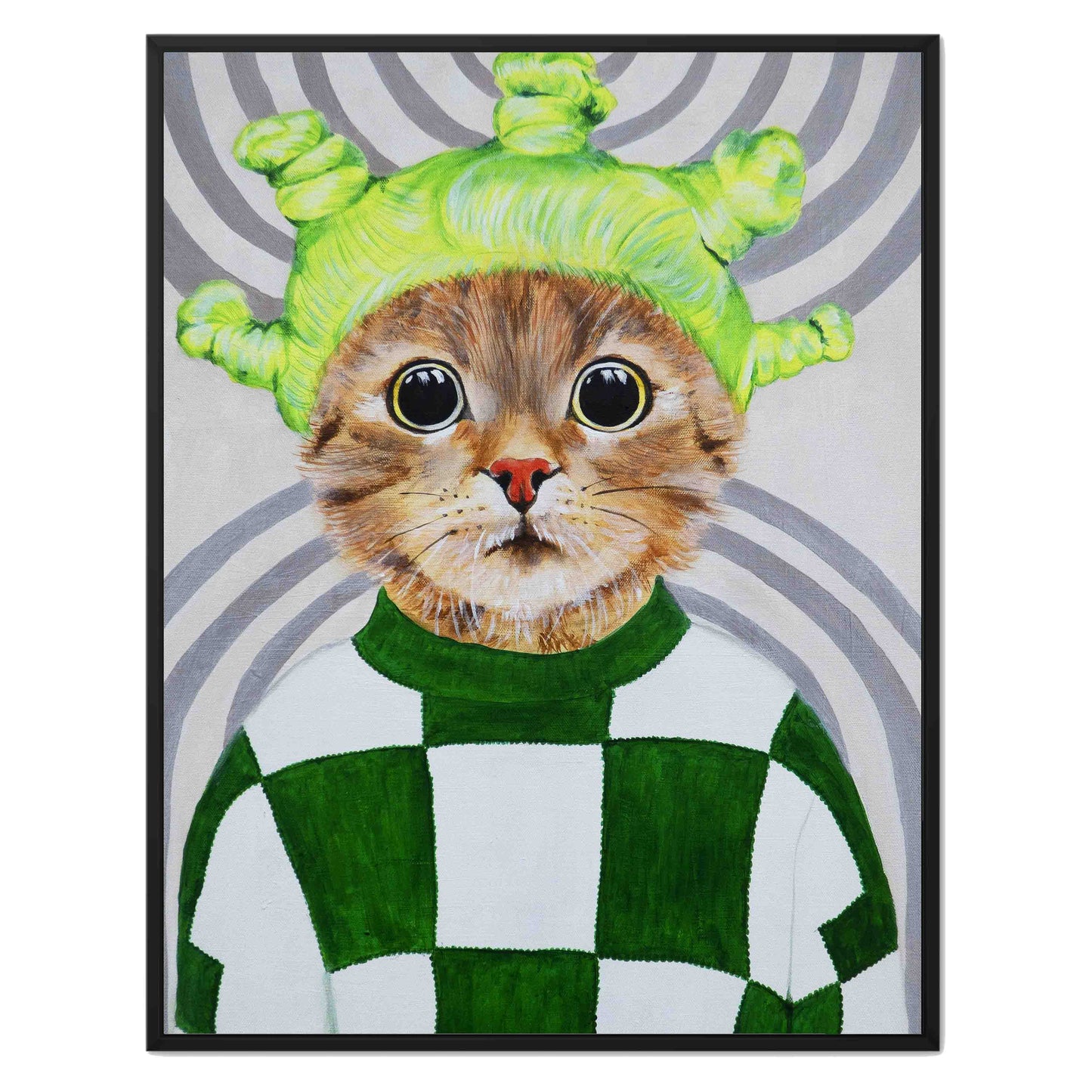 RETRO CAT | CANVAS
