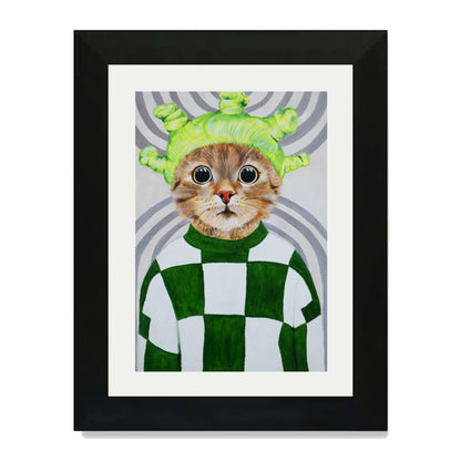 RETRO CAT | PRINT
