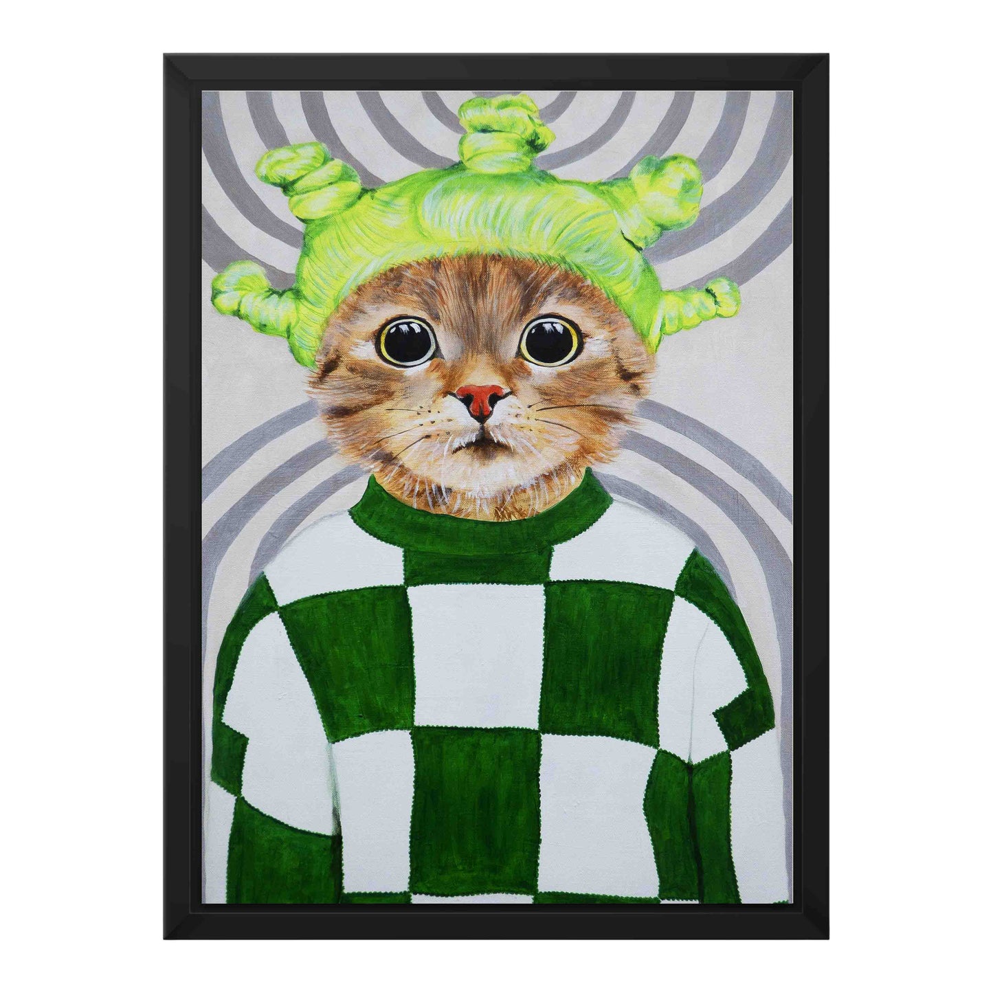 RETRO CAT | CANVAS