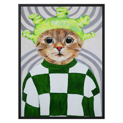 RETRO CAT | CANVAS