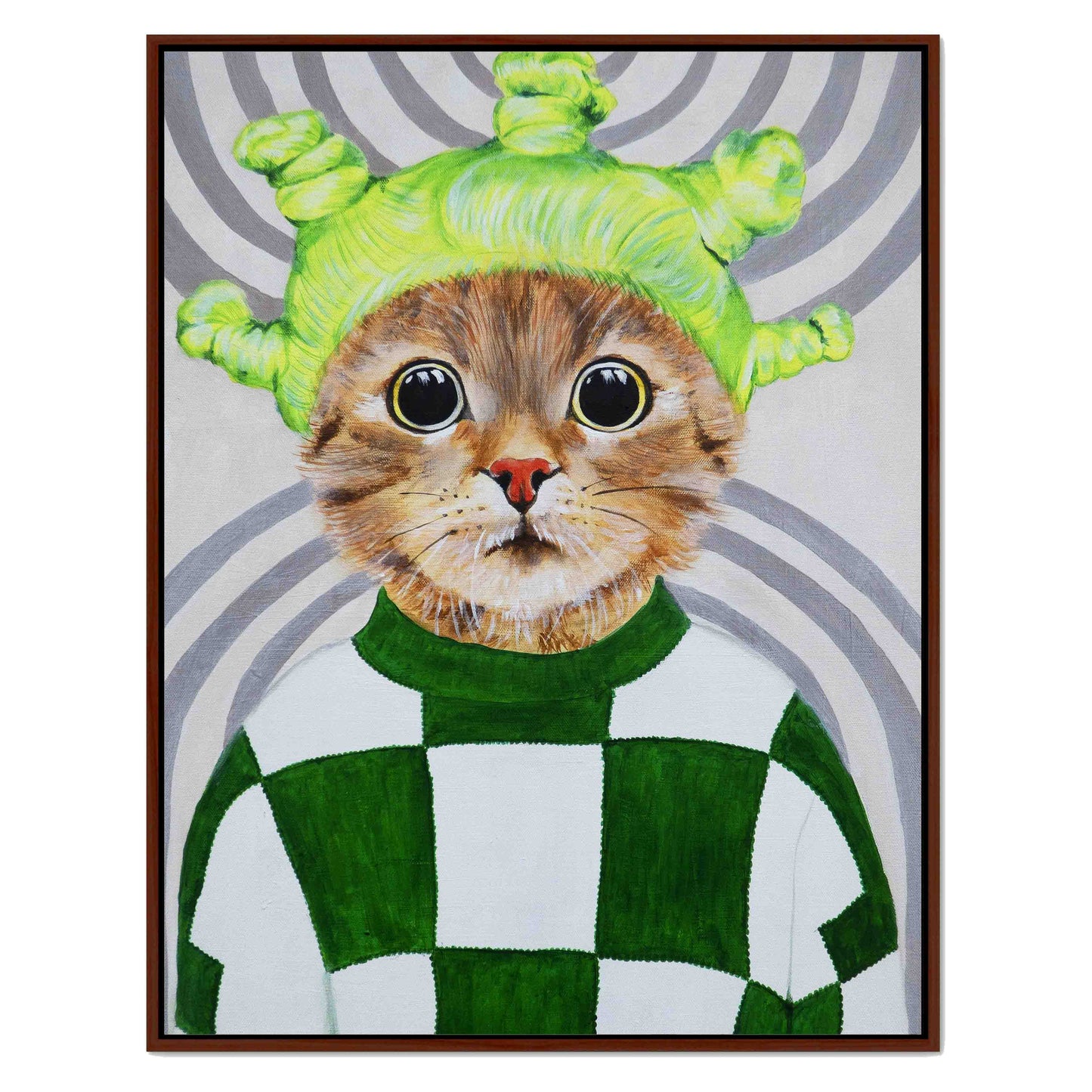 RETRO CAT | CANVAS