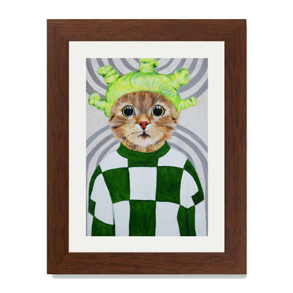 RETRO CAT | PRINT
