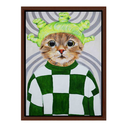 RETRO CAT | CANVAS
