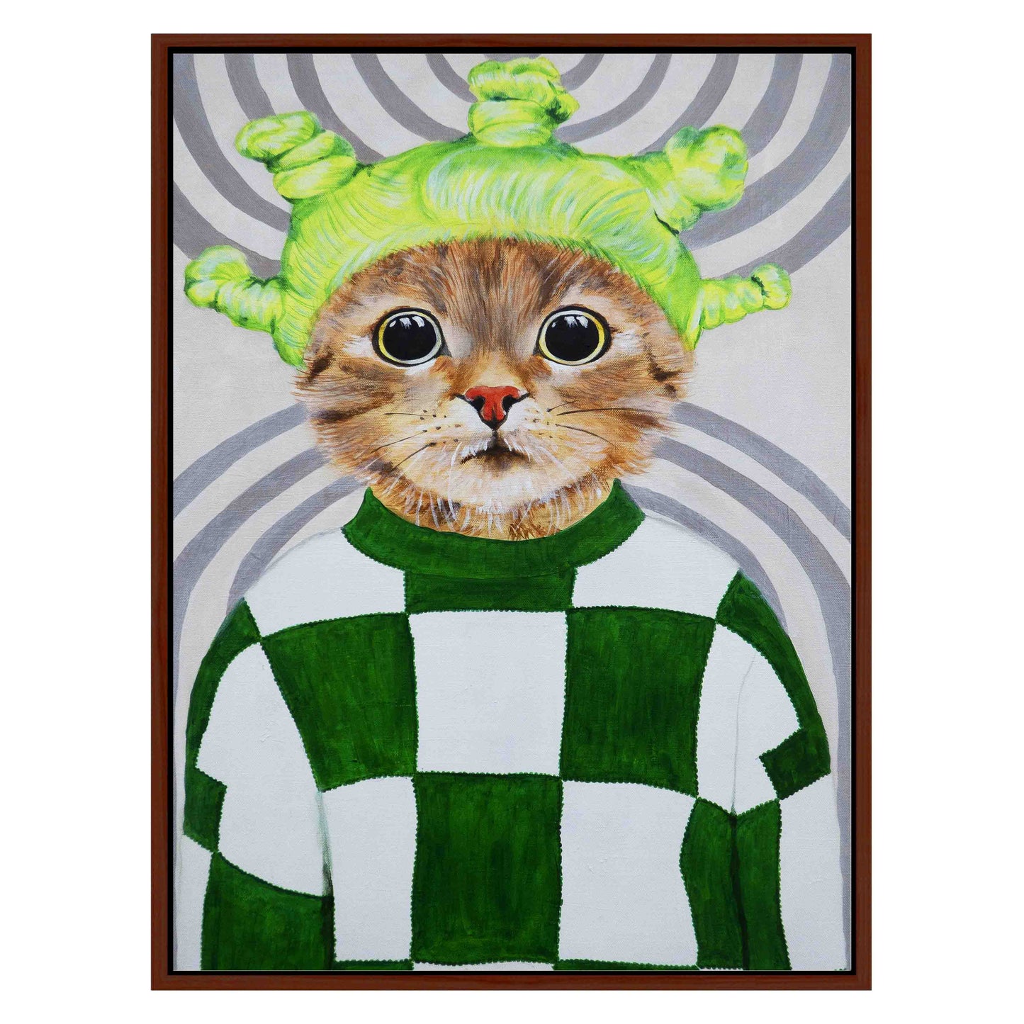 RETRO CAT | CANVAS