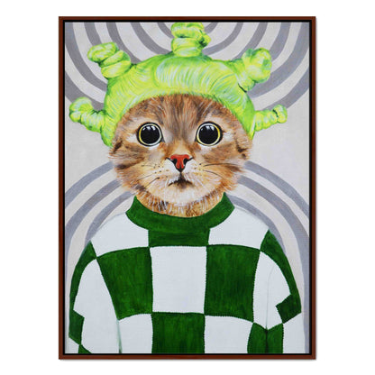 RETRO CAT | CANVAS