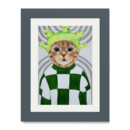 RETRO CAT | PRINT