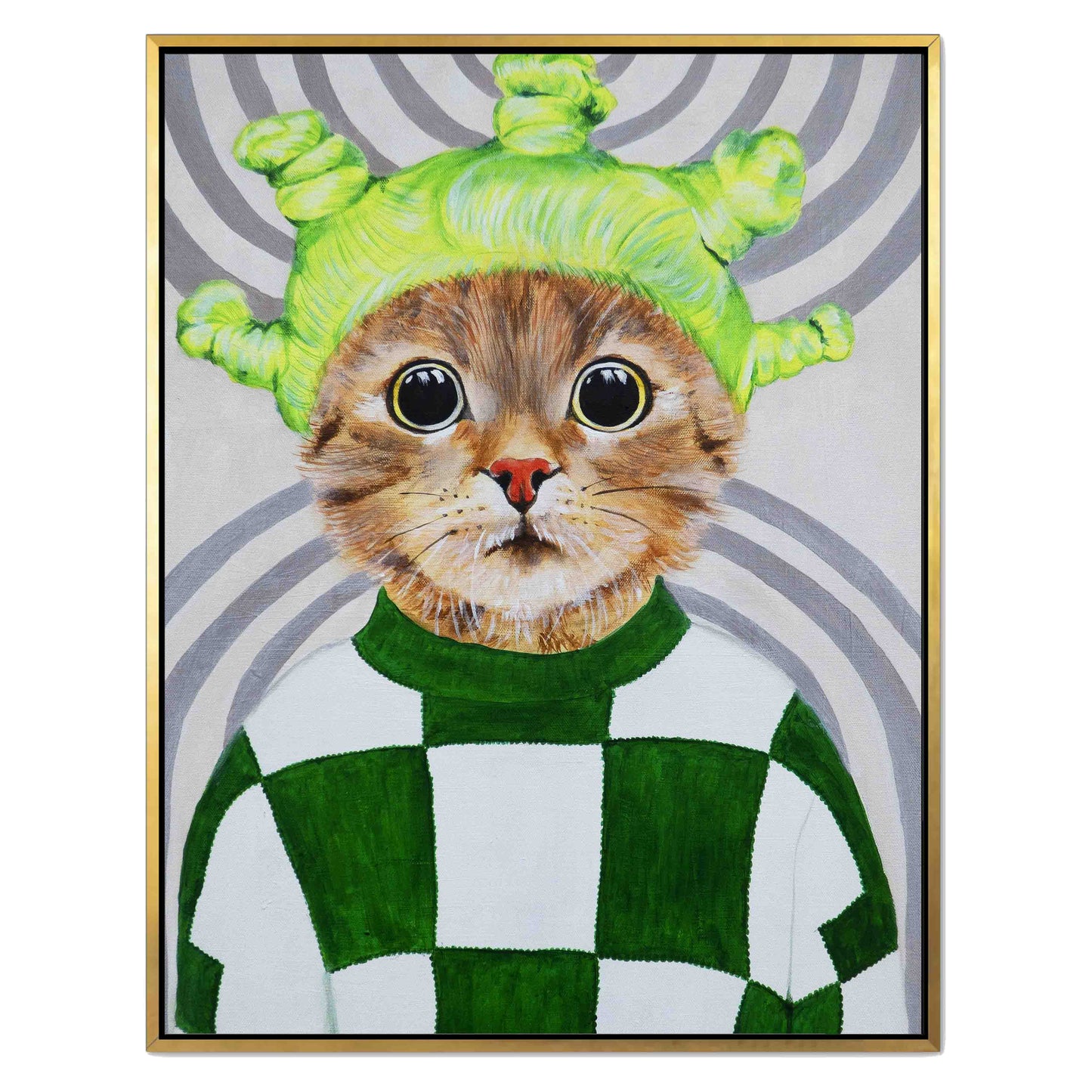 RETRO CAT | CANVAS